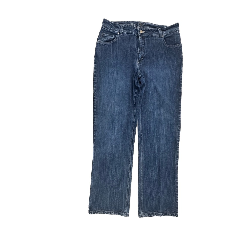 Riders‎ by Lee Bootcut Women's size 18 Dark Wash Blue Denim jeans